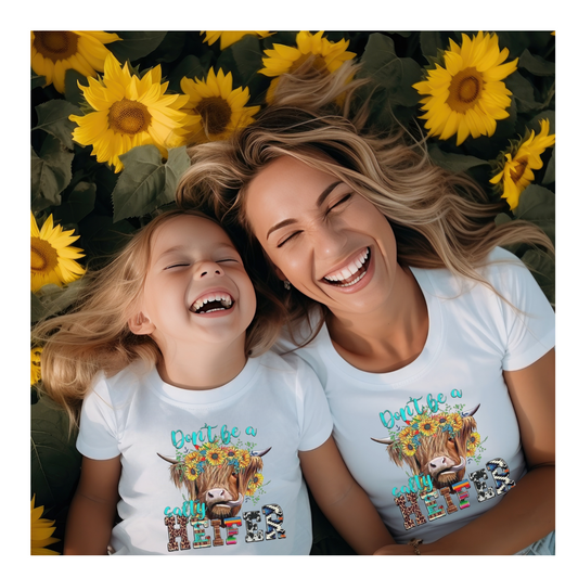 Don't Be A Salty Heifer Girls TODDLER - Mommy & Me