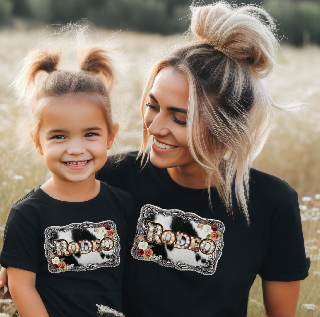 Rodeo ADULT Tee- Mommy & Me